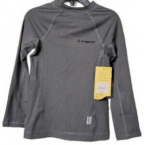 O'Rageous Boys UPF 50 swim shirt size XXS Rash Guard Long Sleeve Gray